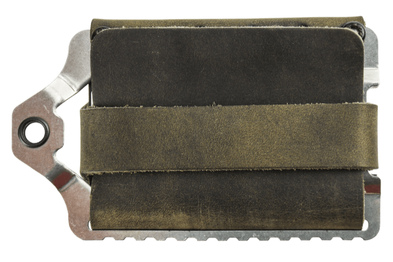 Trayvax Enterprises Wallet Element Wallet - Raw Steel Grey