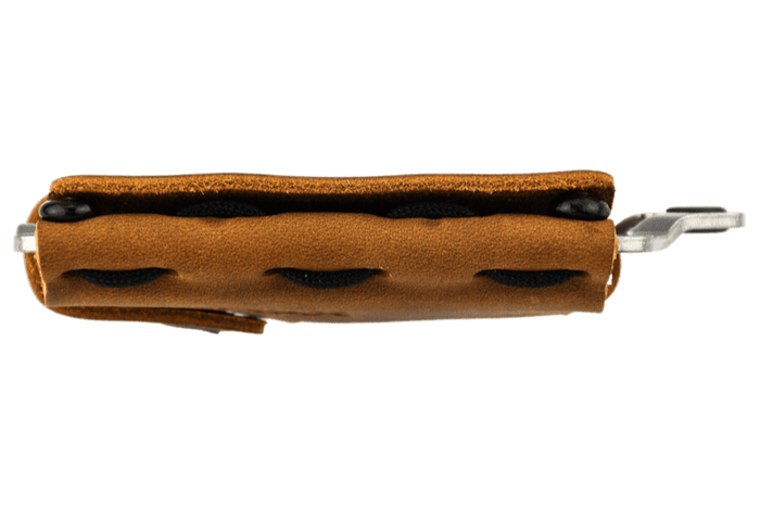 Element Wallet - Raw Tobacco Brown | Horween Leather and Metal