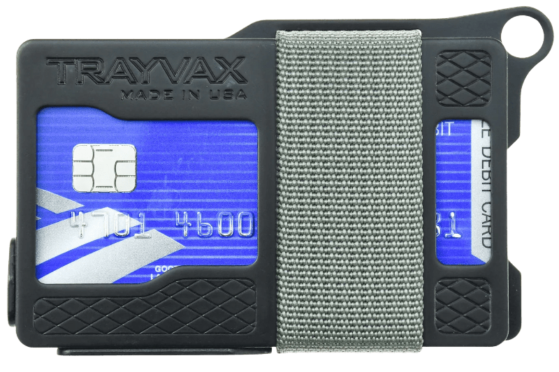 Trayvax Enterprises Wallet Stone Grey Armored Summit Wallet