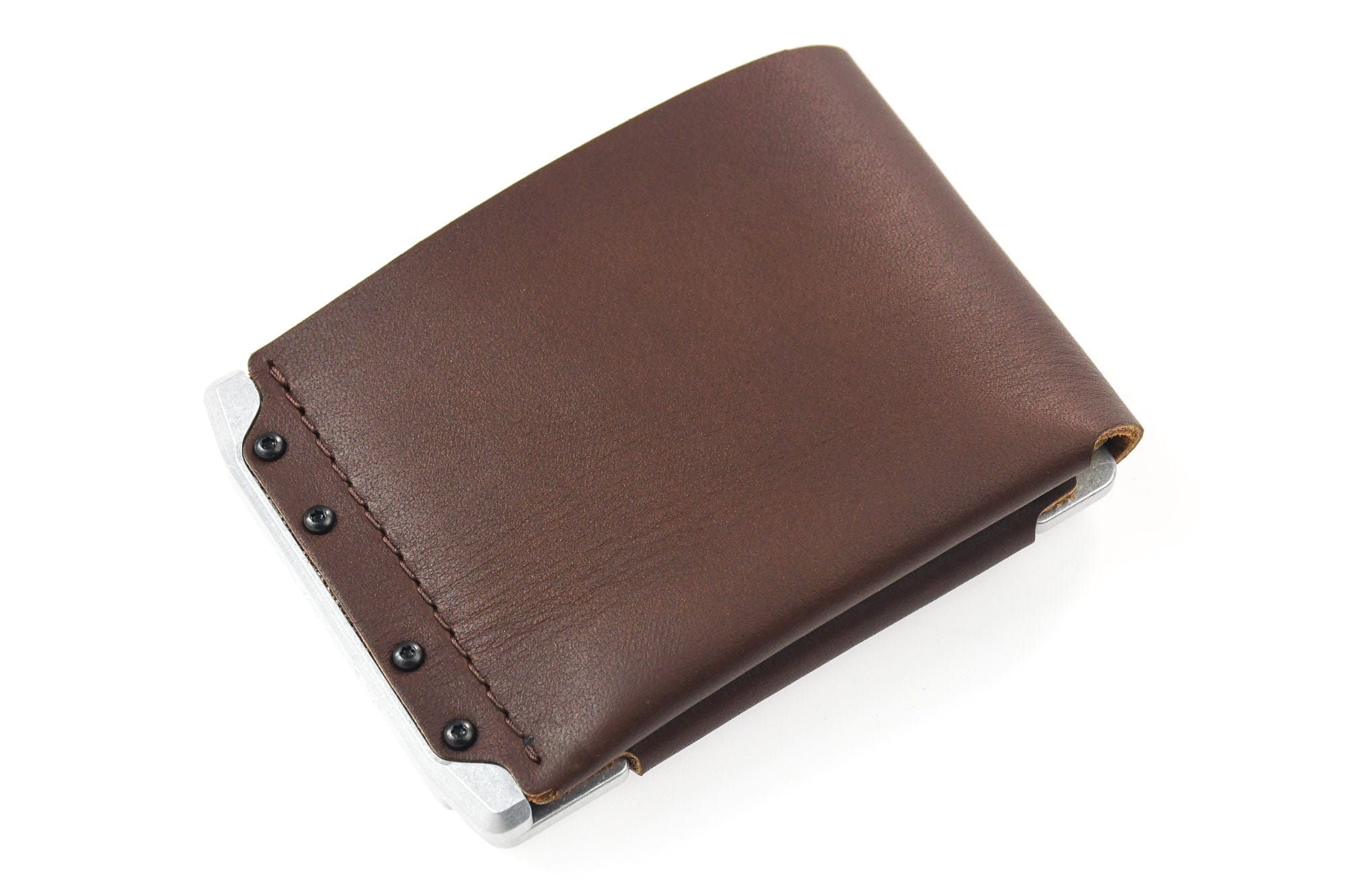 Trayvax Enterprises Wallet Venture Billfold - Raw Tumbled Brown